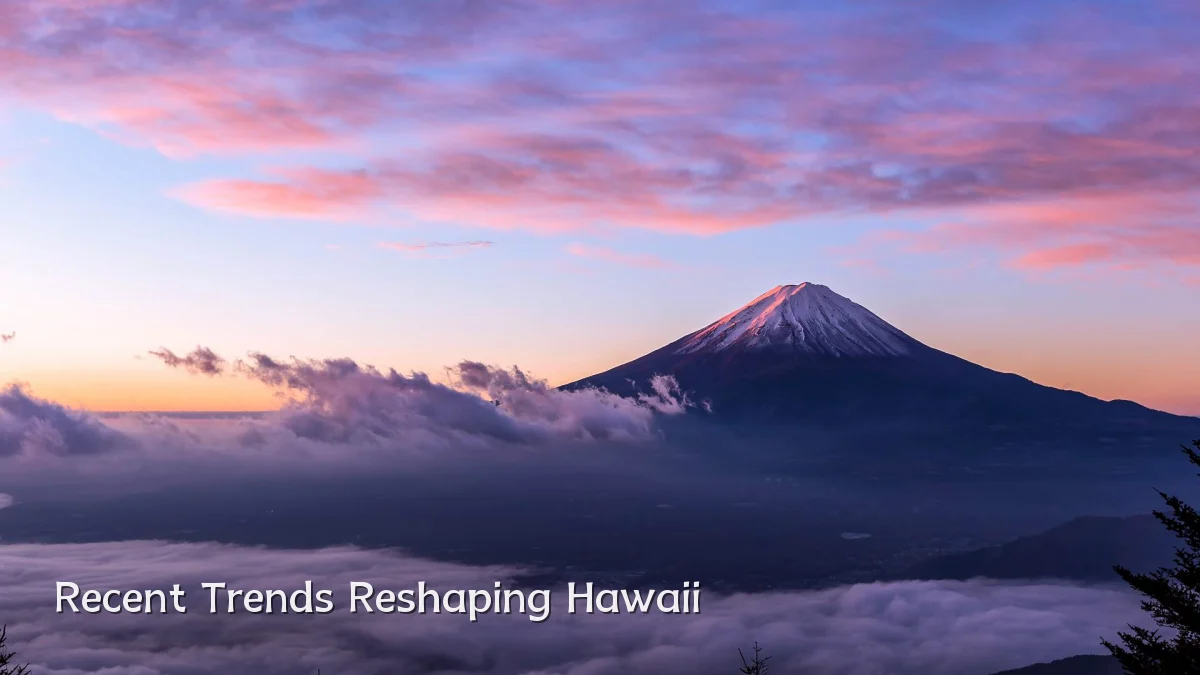 Recent Trends Reshaping Hawaii