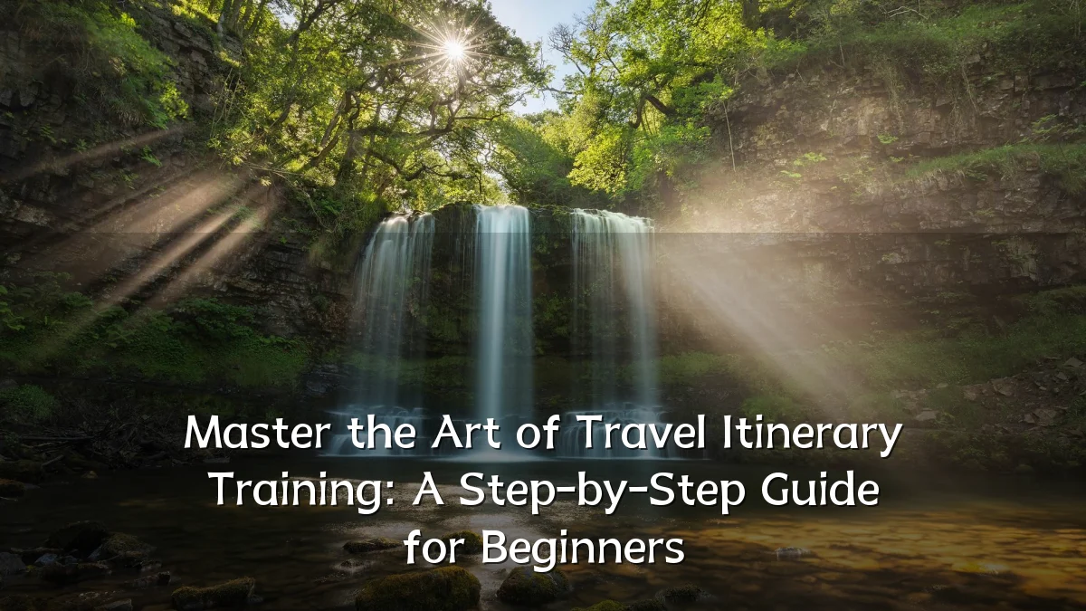 Master the Art of Travel Itinerary Training: A Step-by-Step Guide for Beginners