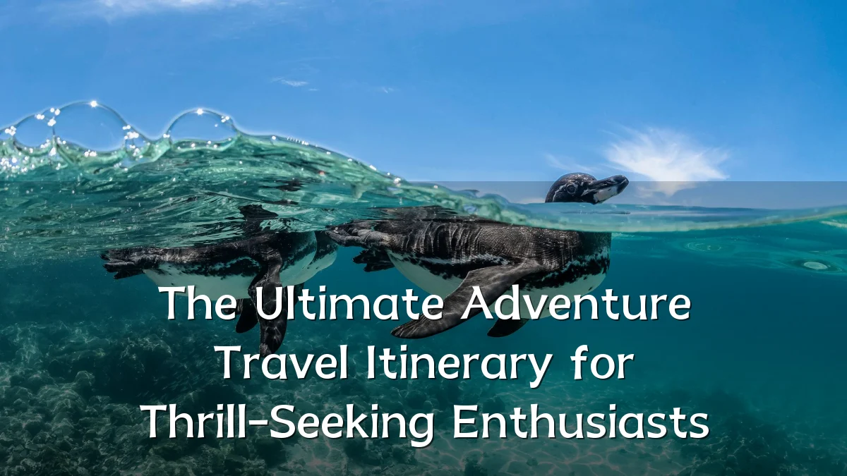 The Ultimate Adventure Travel Itinerary for Thrill-Seeking Enthusiasts