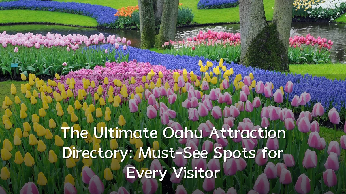 The Ultimate Oahu Attraction Directory: Must-See Spots for Every Visitor