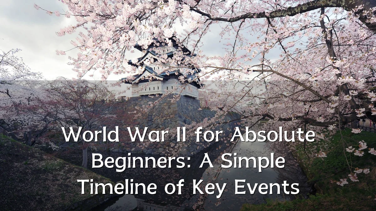 World War II for Absolute Beginners: A Simple Timeline of Key Events